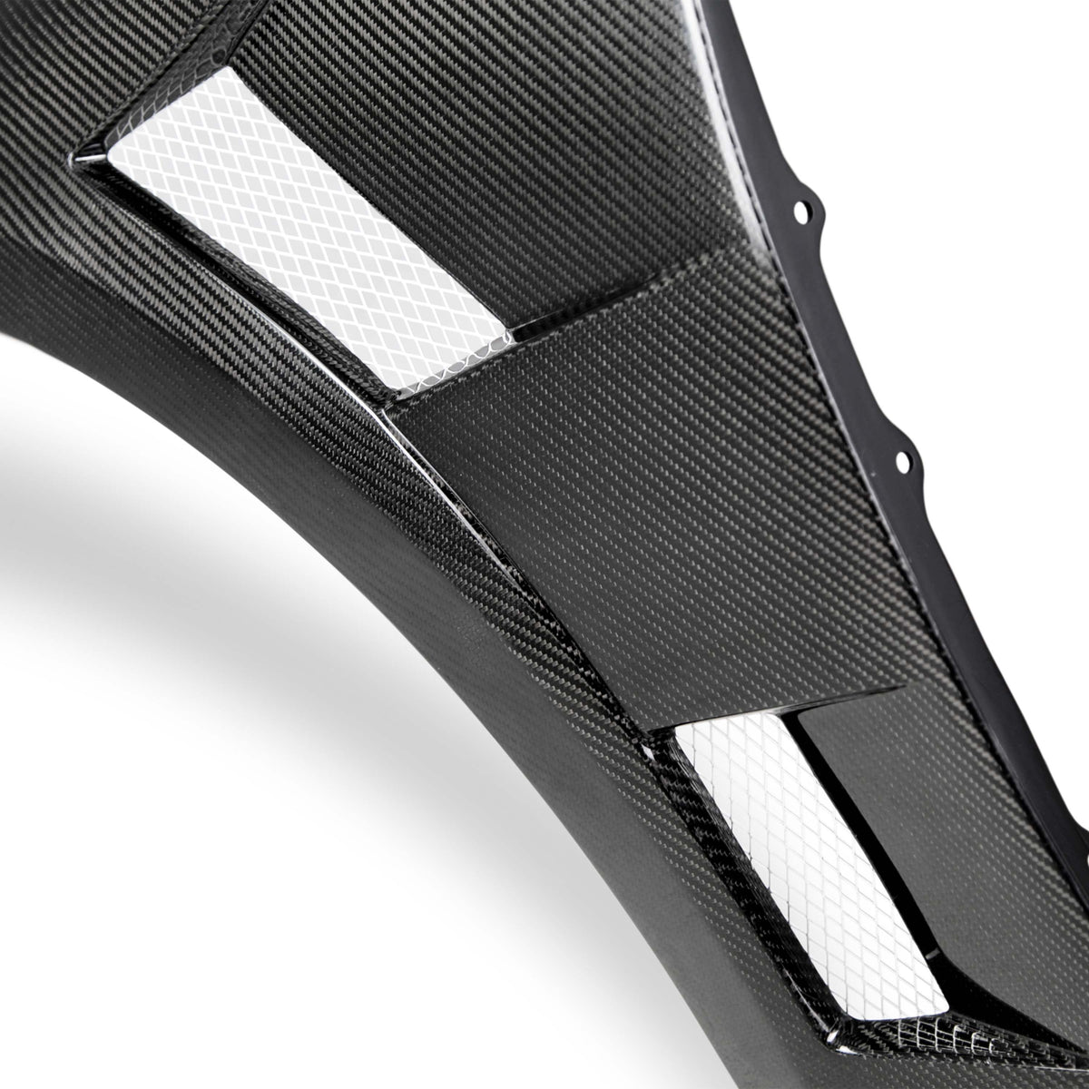 Carbon fiber fenders for 2014-2020 Lexus IS (10mm wider)