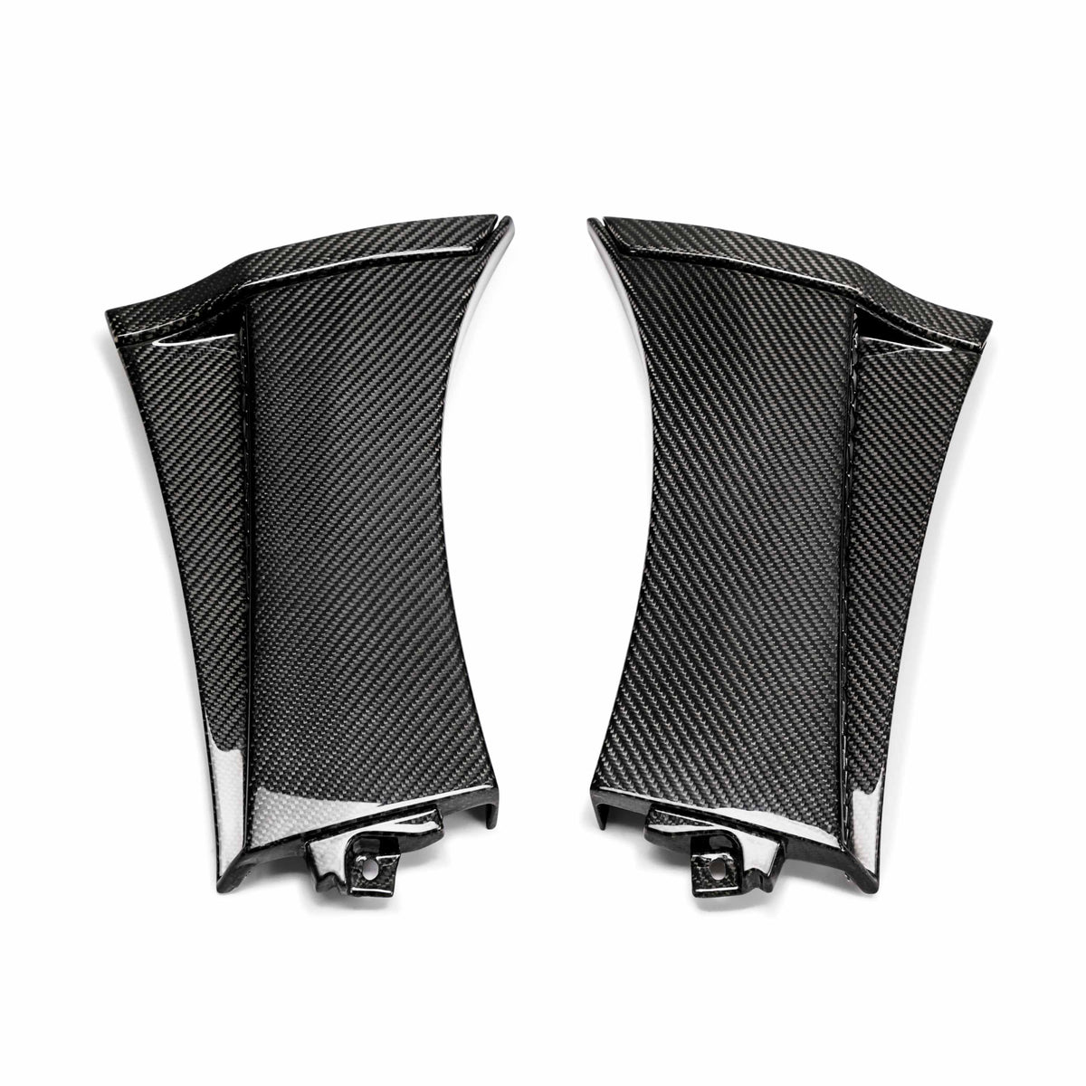 Carbon fiber fender caps for 2008-2014 Subaru STi / 2011-2014 WRX
