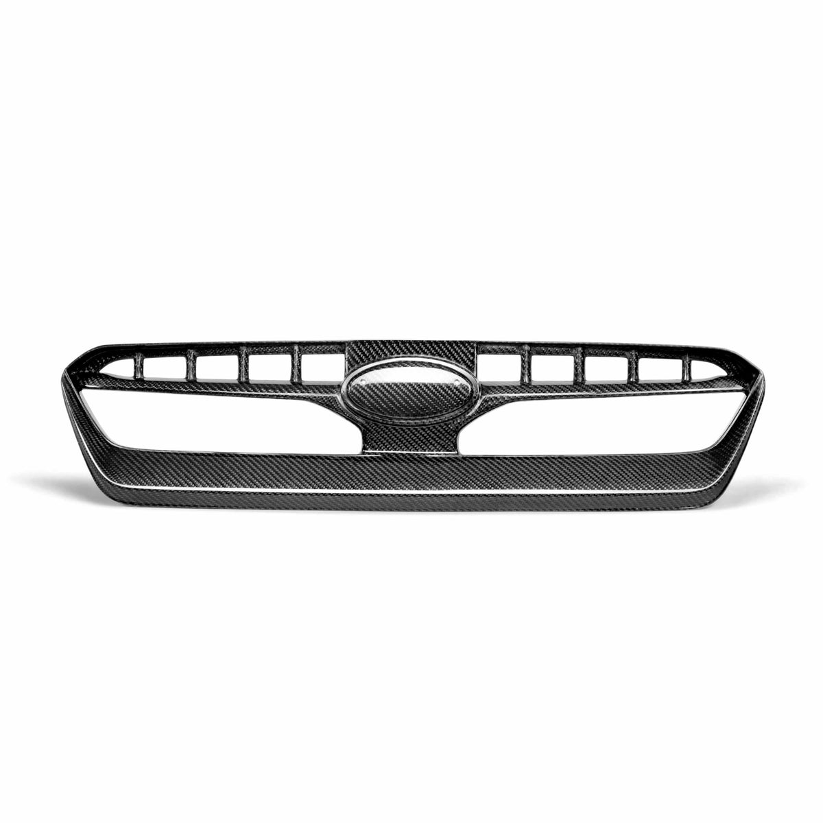 OEM-Style Carbon Fiber Front Grille for 2015-2017 Subaru WRX / STi