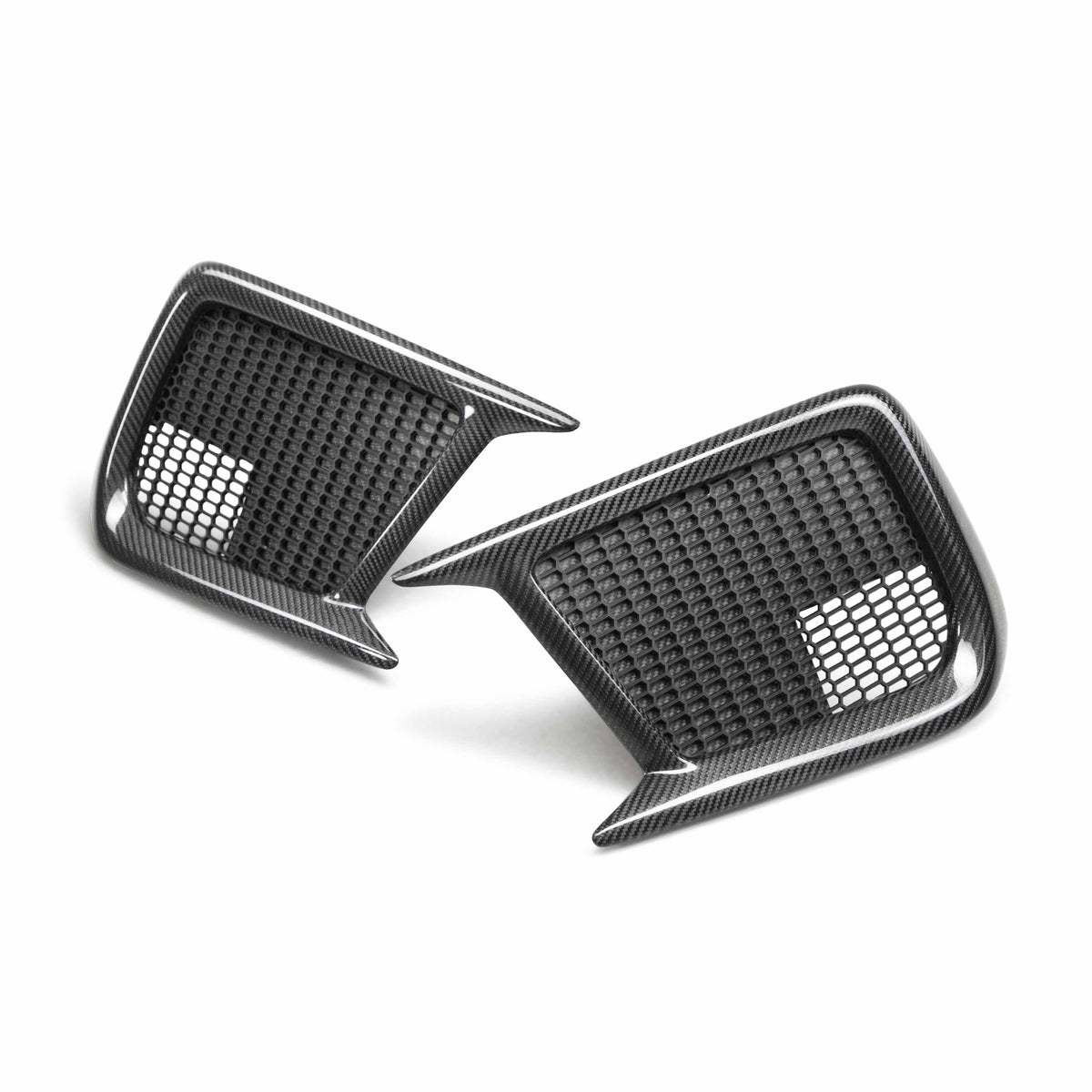Carbon fiber fog light surround for 2018-2021 Subaru WRX / STi