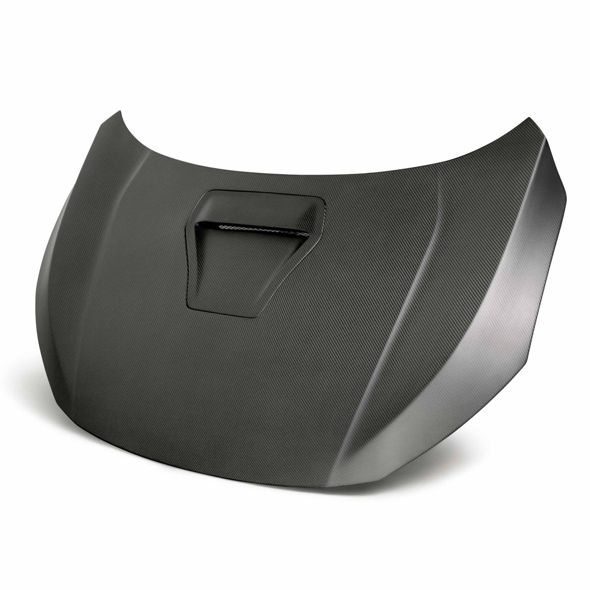 OEM-style Dry Carbon Fiber hood for 2017-2021 Honda Civic Type R - Matte