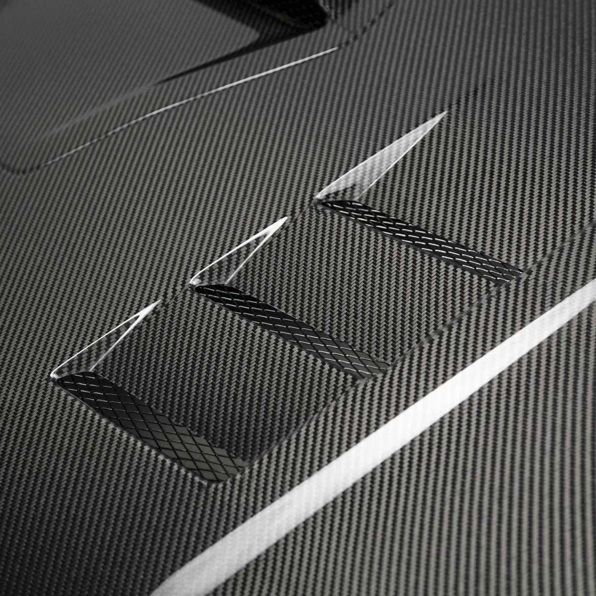 TS-Style Carbon Fiber hood for 2017-2021 Honda Civic Type R