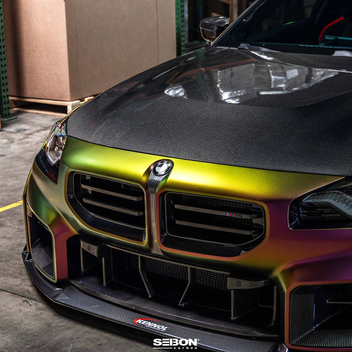 OEM-Style Double-Sided Carbon Fiber Hood for 2022-2026 BMW G42 2 Series Coupe / G87 M2