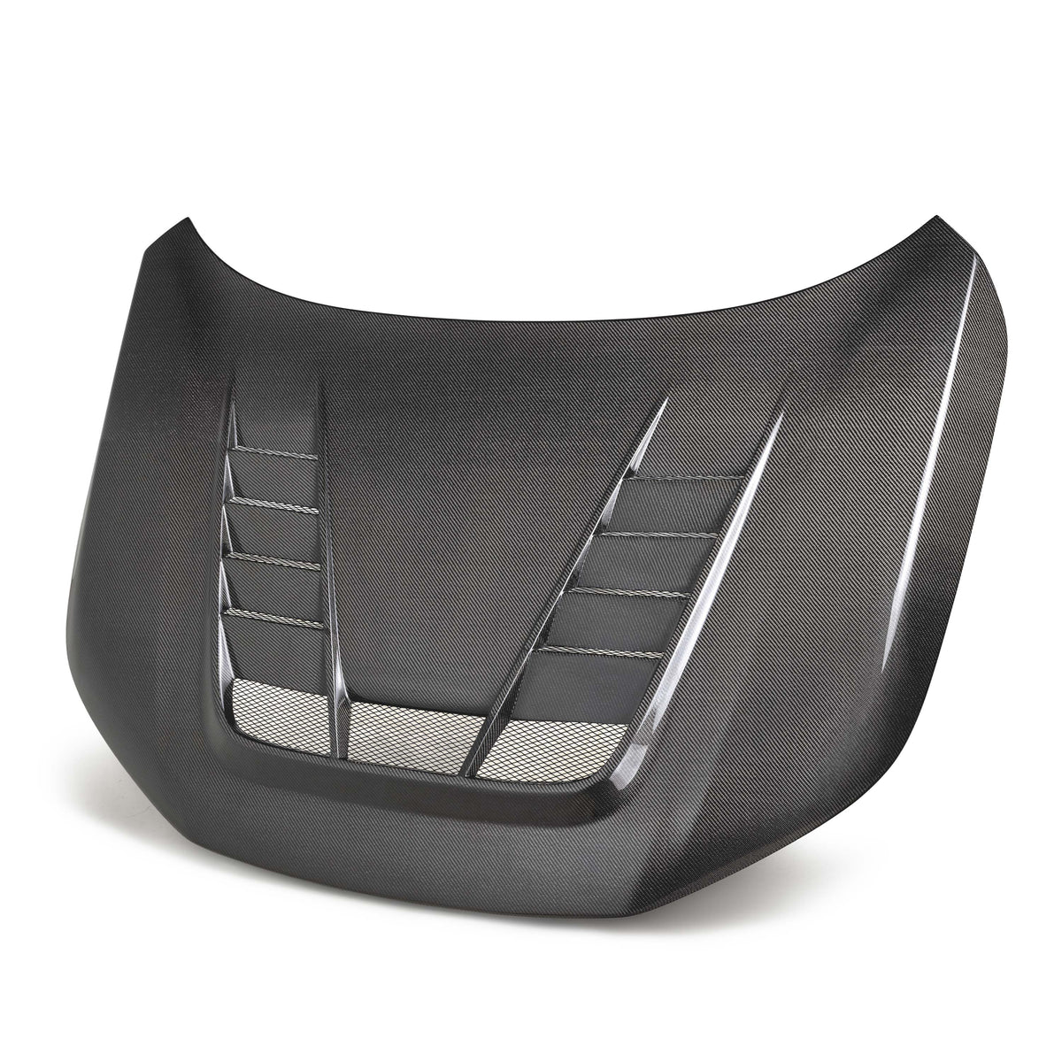 TV-Style Double Sided Carbon Fiber Hood For 2023-2026 Honda Civic Type R