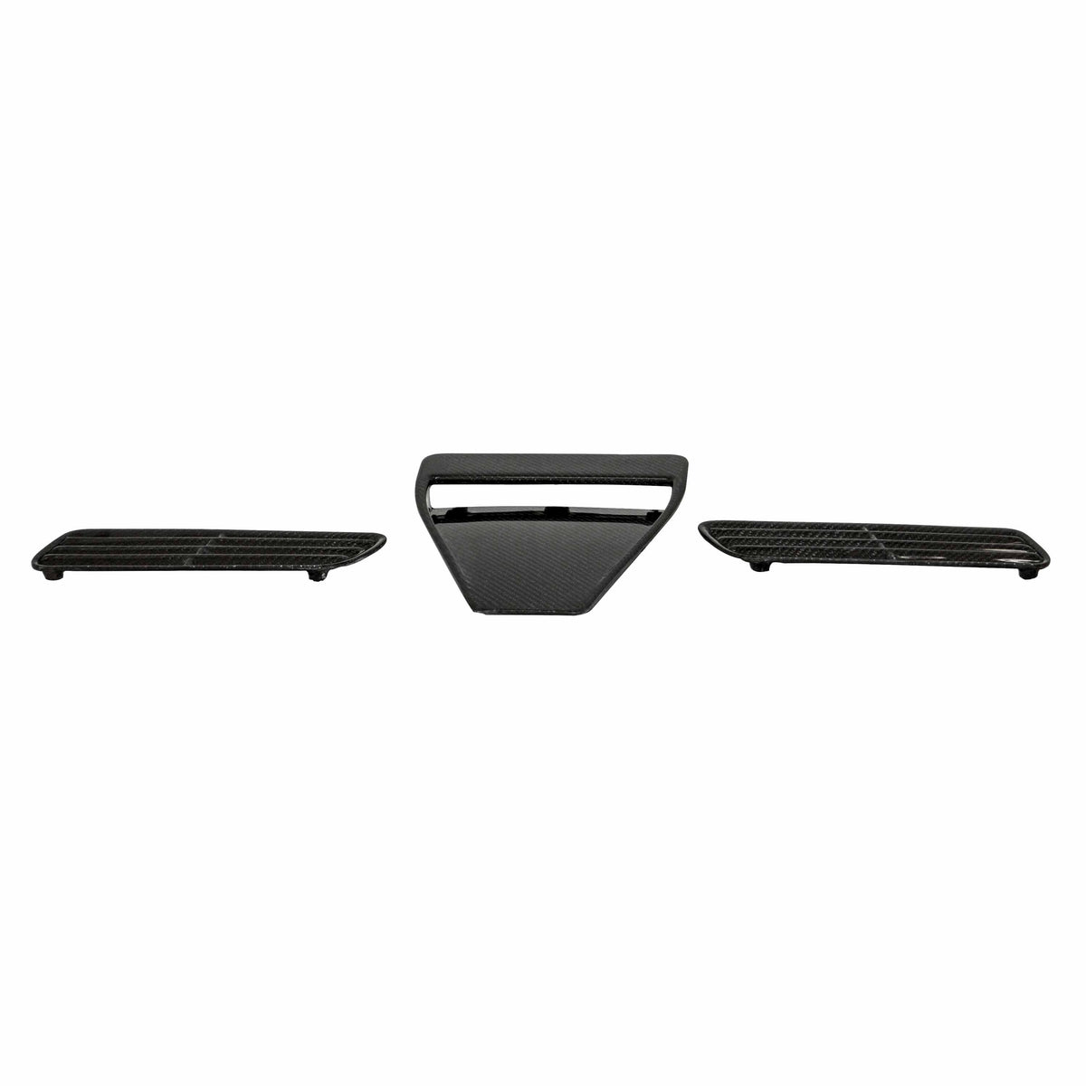 OEM-Style Carbon Fiber hood scoop for 2008-2015 Mitsubishi Lancer EVO X