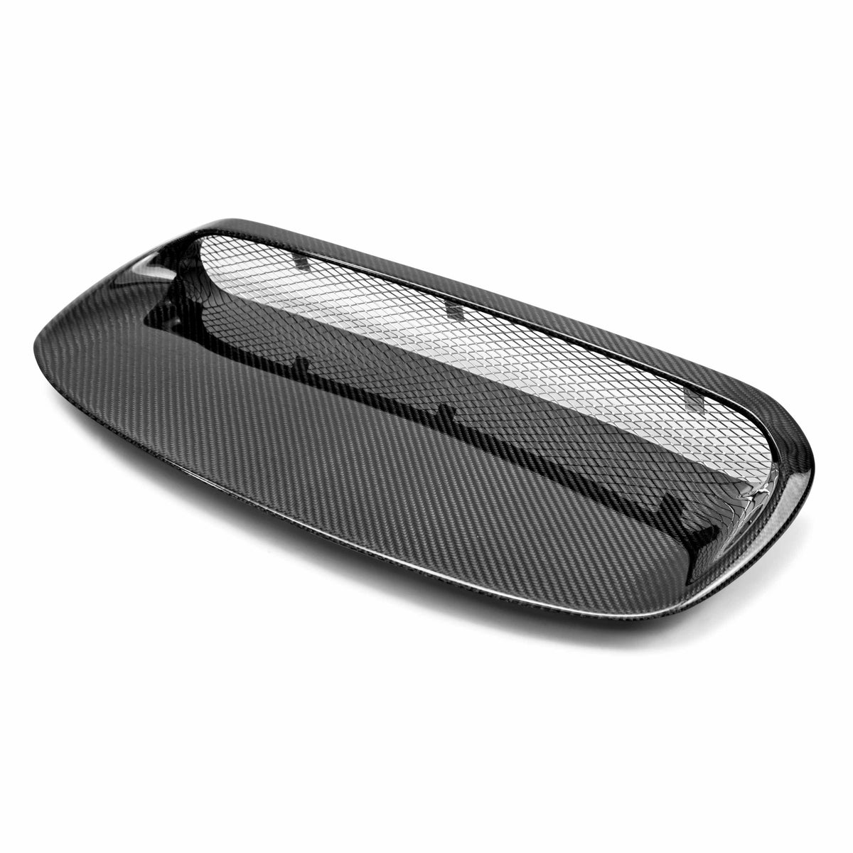 OEM-Style Carbon Fiber hood scoop for 2008-2014 Subaru WRX / STi