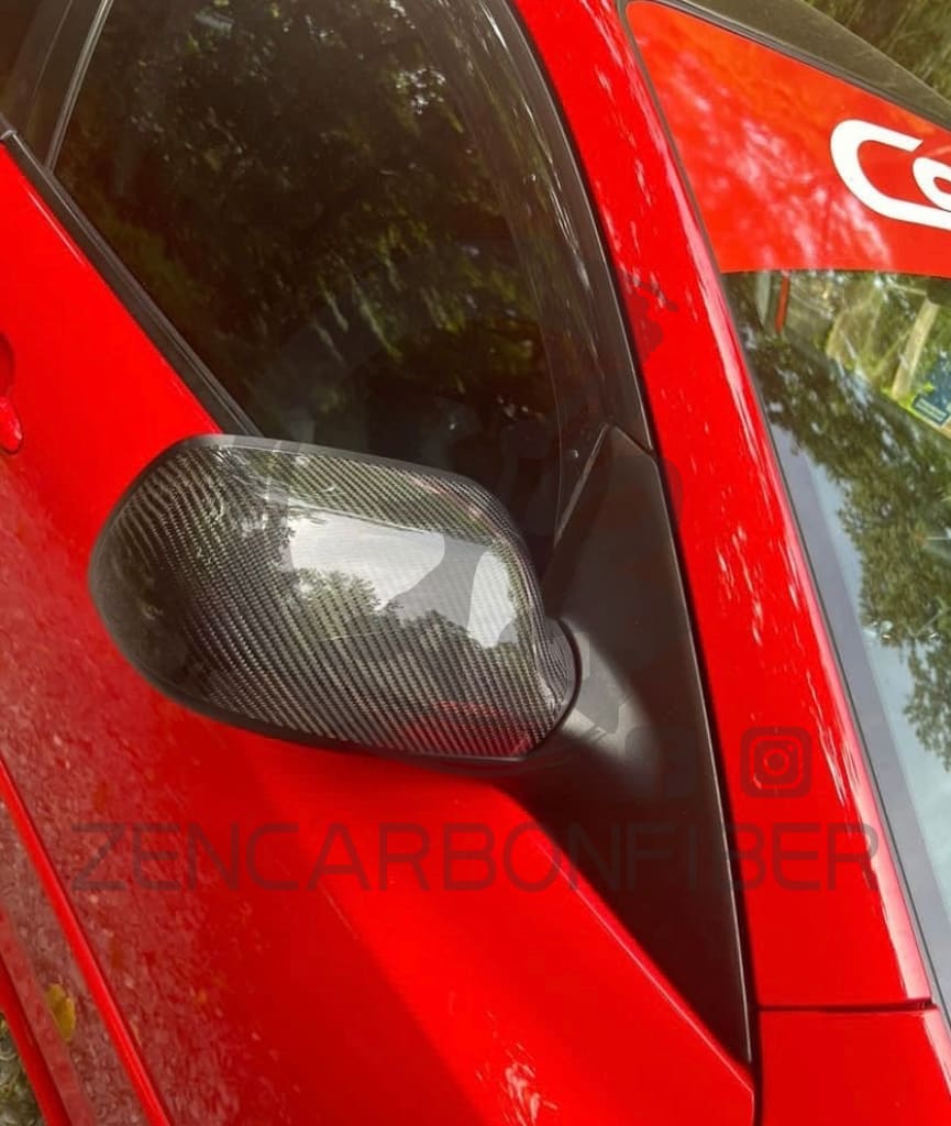 2003-2009 Mazda 3/Mazda 6 Carbon Fiber Mirror Caps Replacement