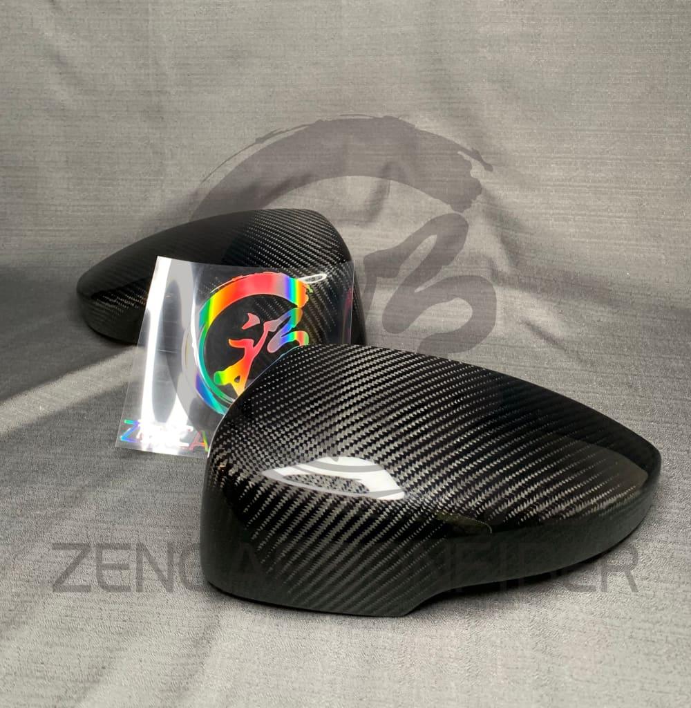 2012+ Ford Focus ST/RS Carbon Fiber Mirror Caps Replacement