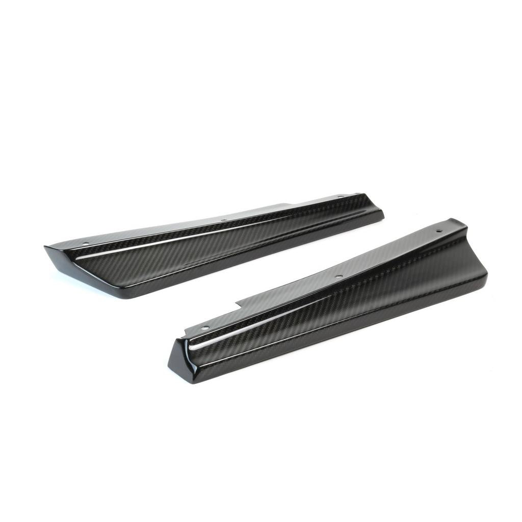 Nissan GTR-R35 2017-2022- Carbon Fiber Rear Bumper Skirts