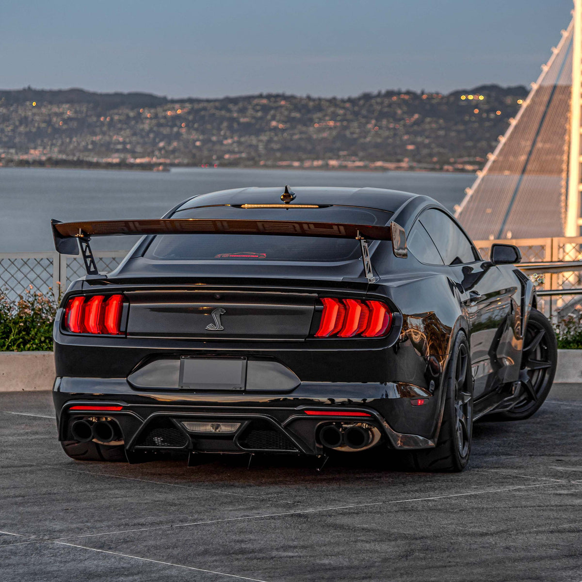 2020-22 GT500 CARBON FIBER REAR DECK LID PANEL