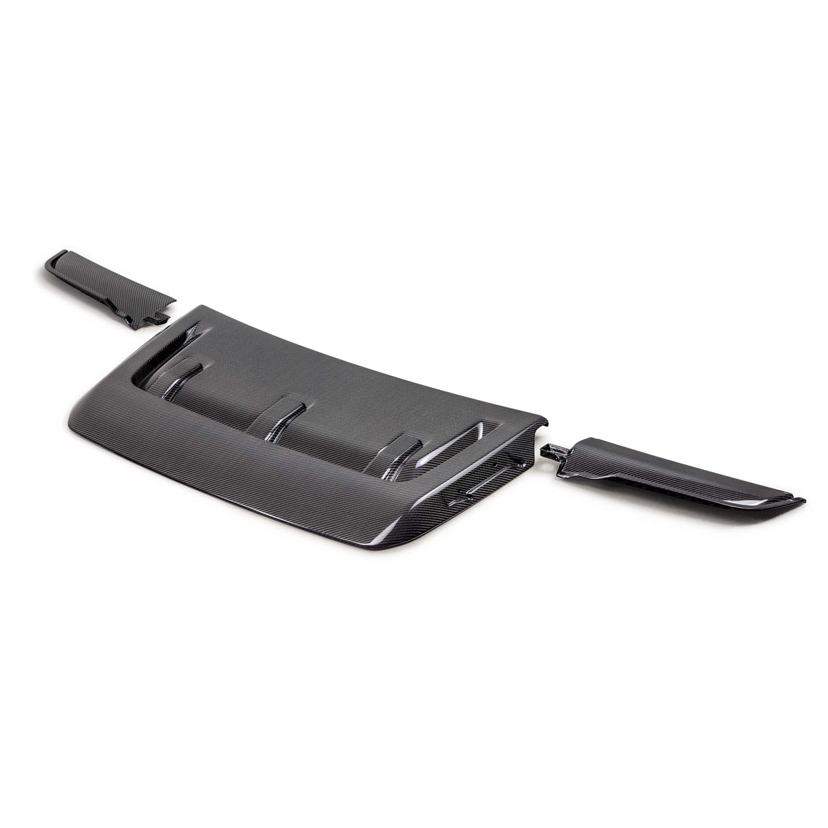 2021-24 F-150 RAPTOR CARBON FIBER HOOD VENT & TRIM - GLOSS