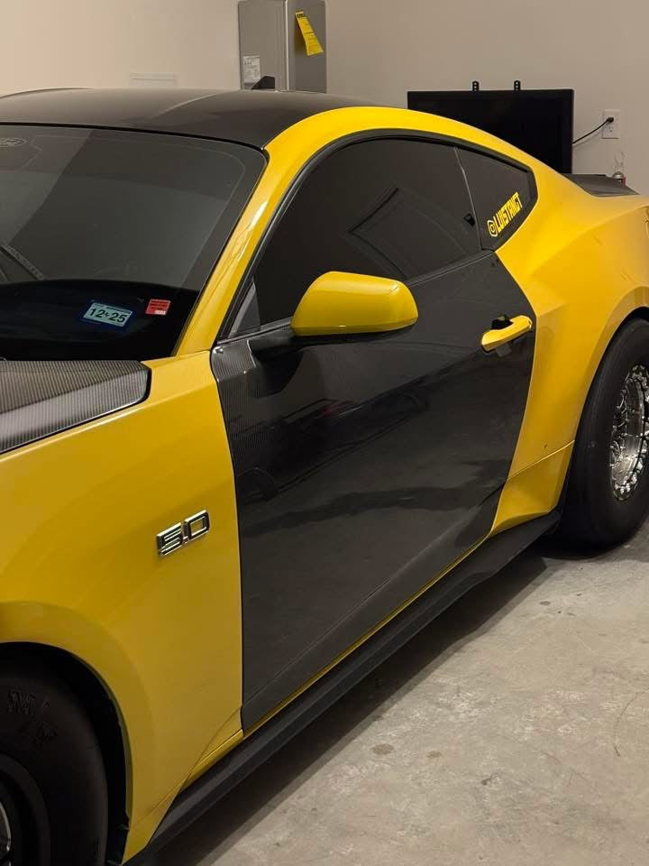 2024+ Mustang Carbon Fiber Doors