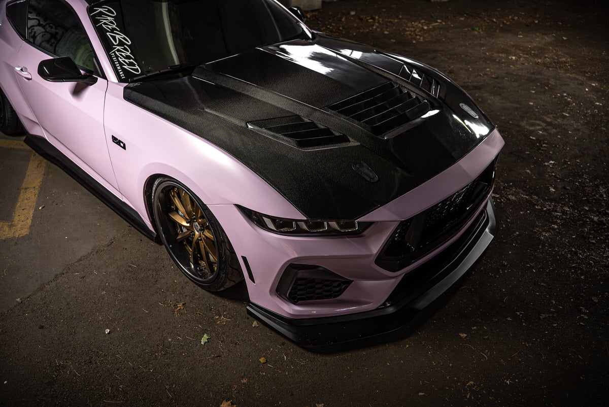 2024+ Mustang Carbon Fiber GT3 Hood