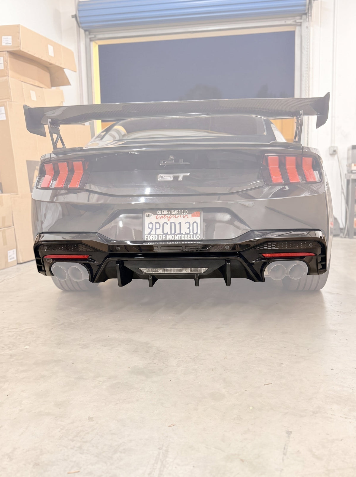 2024+ Mustang V3 Gloss Black Diffuser