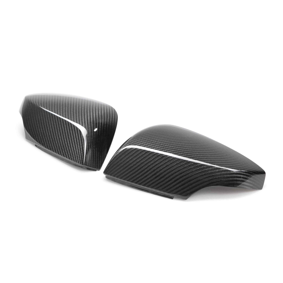 Carbon fiber mirror cover replacements for 2015-2021 Subaru WRX / STi