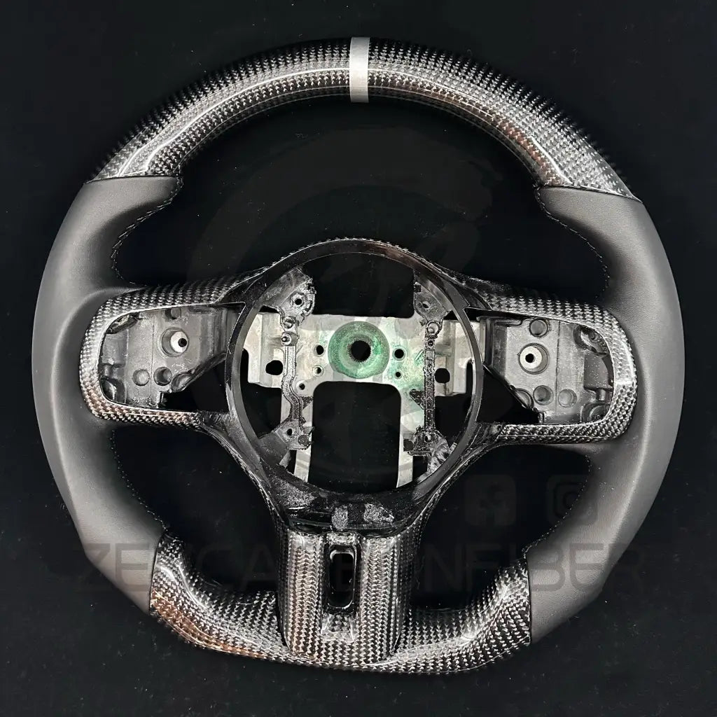 Mitsubishi Lancer Evo X Carbon Fiber Steering Wheel
