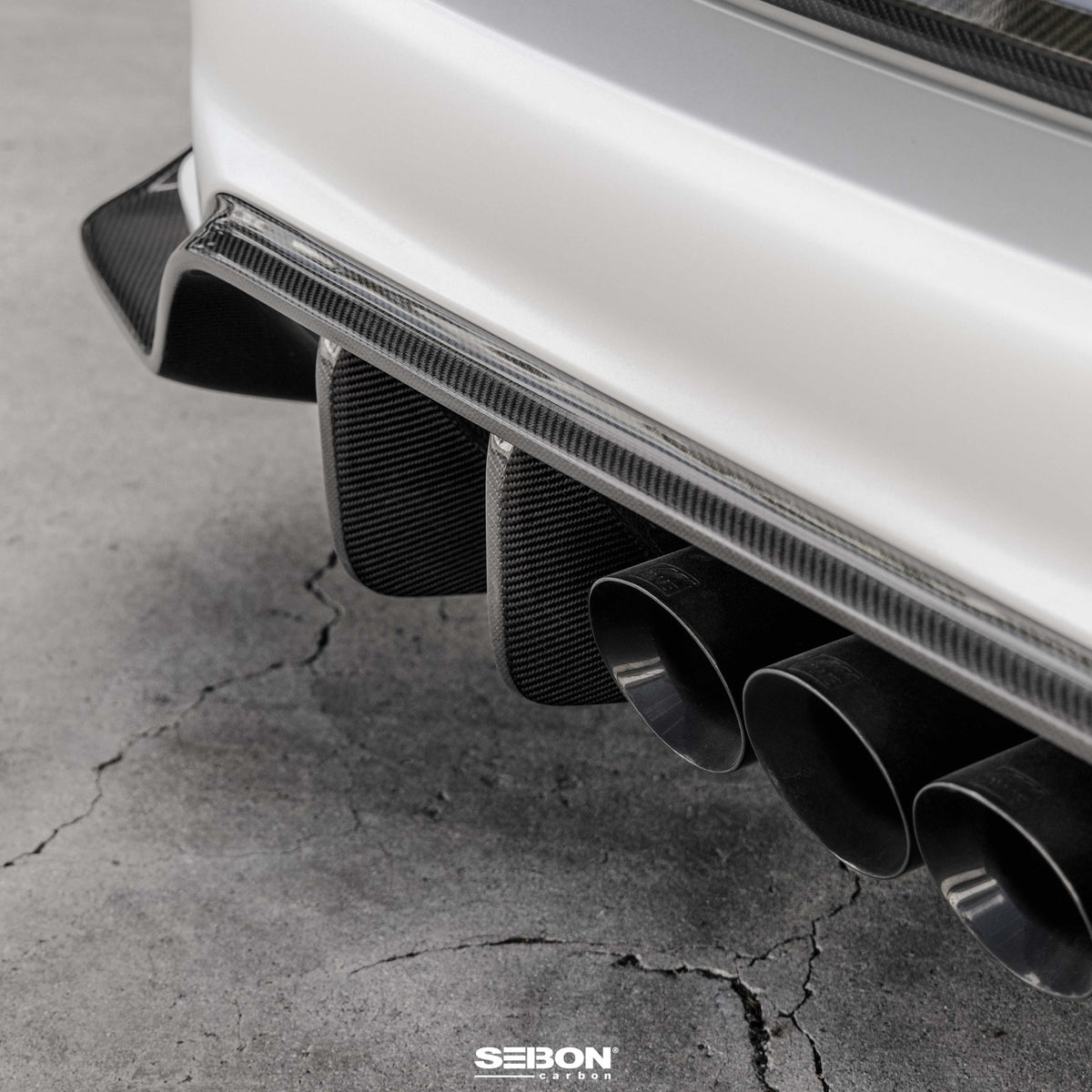 MB-Style Carbon Fiber rear diffuser for 2023-2026 Honda Civic Type R
