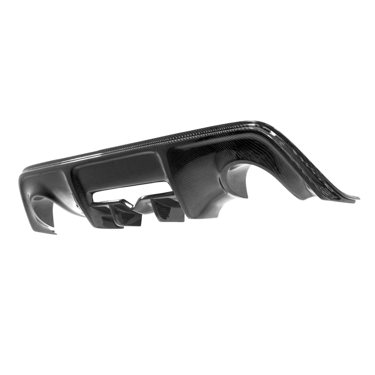 Carbon fiber rear diffuser cover for 2013-2016 Scion FR-S / 2013-2020 Subaru BRZ
