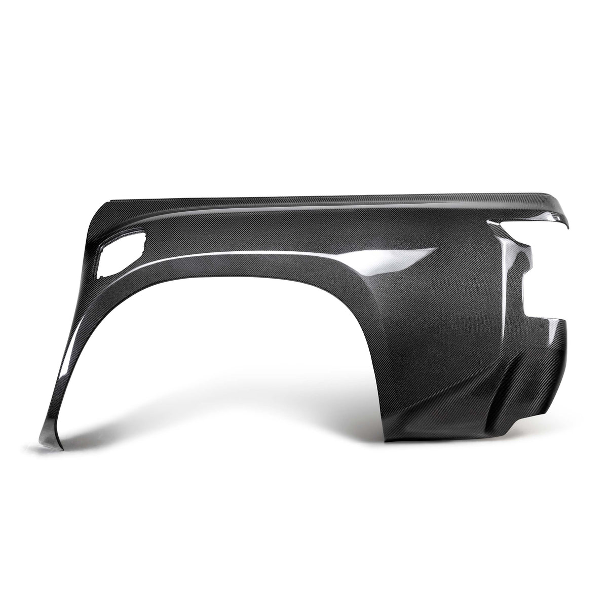 MB-Style Carbon Fiber bedsides for 2022-2024 Nissan Frontier (5.1 cm rise & 10.2 cm wider)