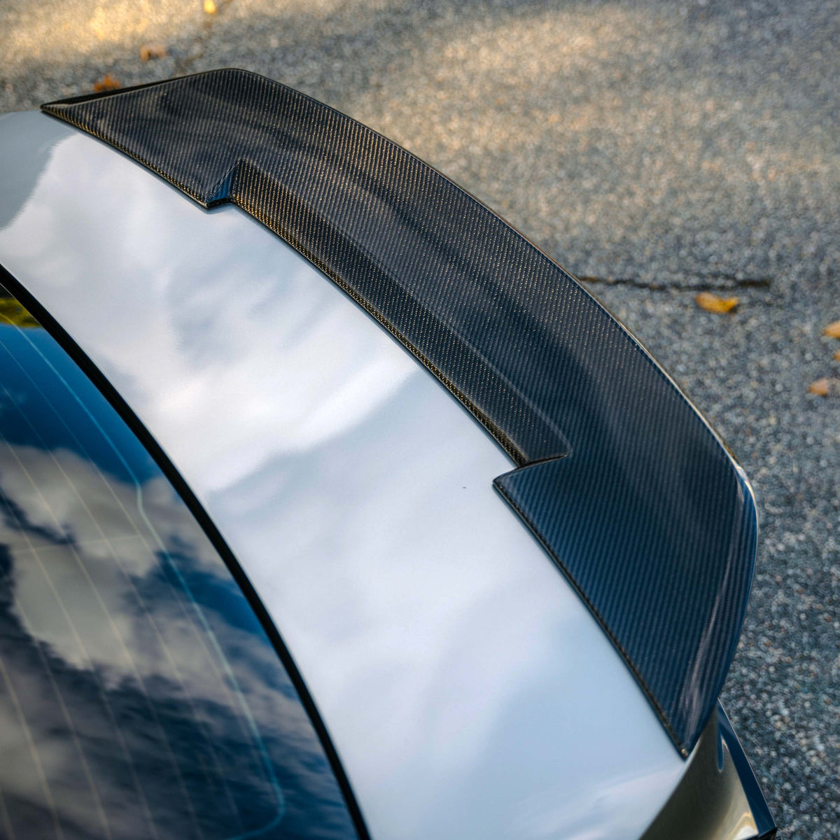 TT-Style Carbon Fiber rear spoiler for 2021-2026 Lexus IS