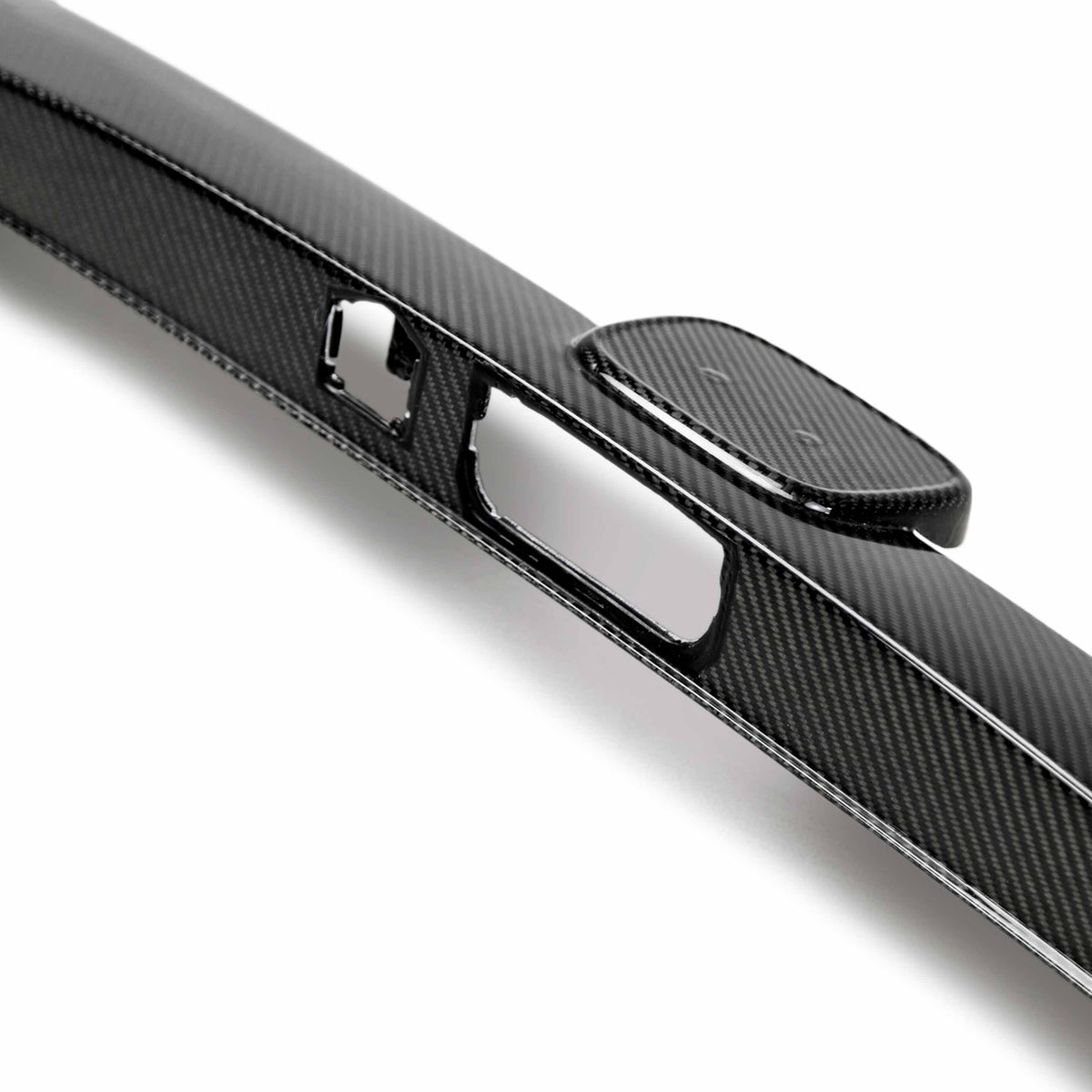Carbon fiber trunk garnish for 2016-2021 Honda Civic Sedan