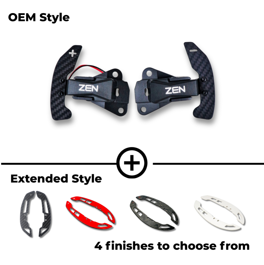 Zen Series™ Carbon Fiber Magnetic Paddle Shifters for Lexus 3IS/4IS/RC/GS