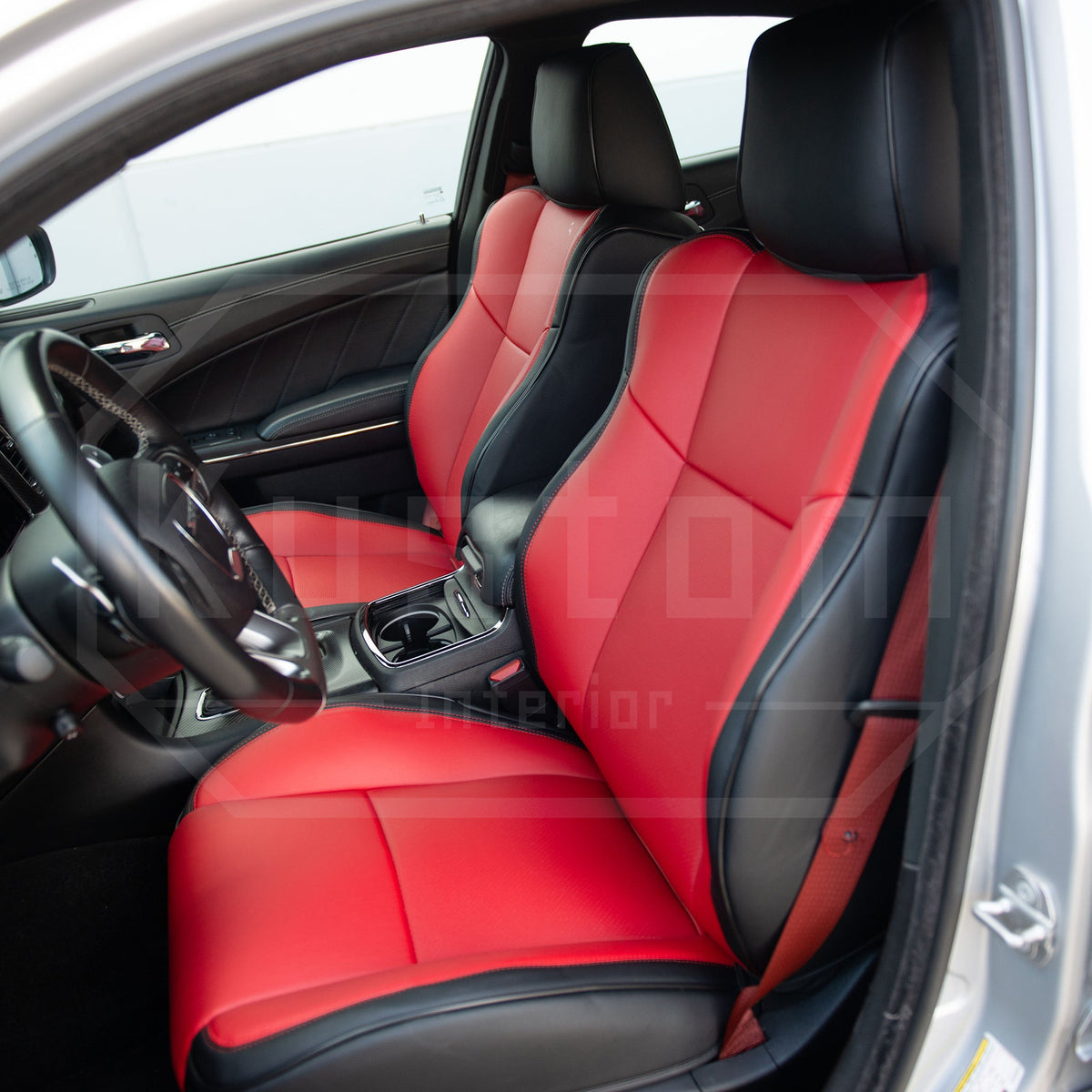 2015-23 Dodge Charger Custom Performance Leather Seat Covers