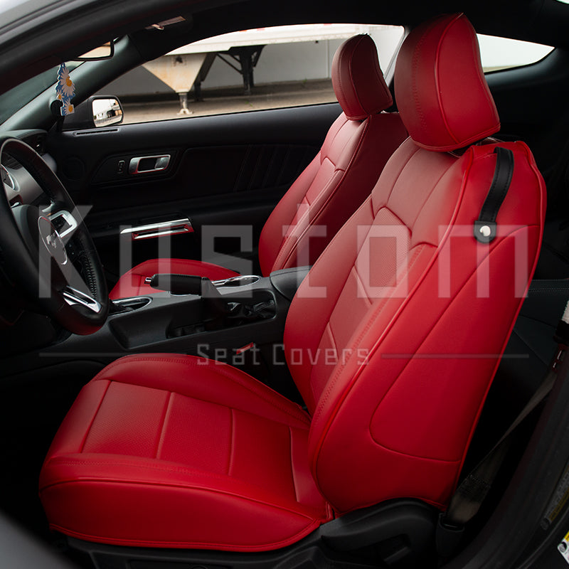 2024+ Ford Mustang S650 Convertible Leather Seat Covers