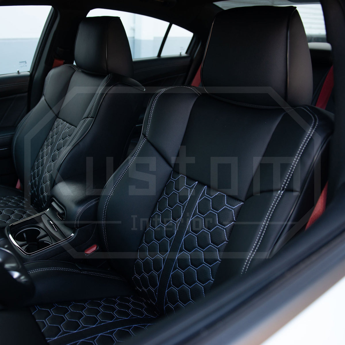 2015-23 Dodge Charger Custom Performance Leather Seat Covers