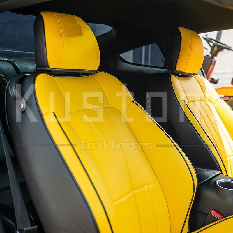 2015-23 Ford Mustang S550 Coupe Genuine Leather Seat Covers