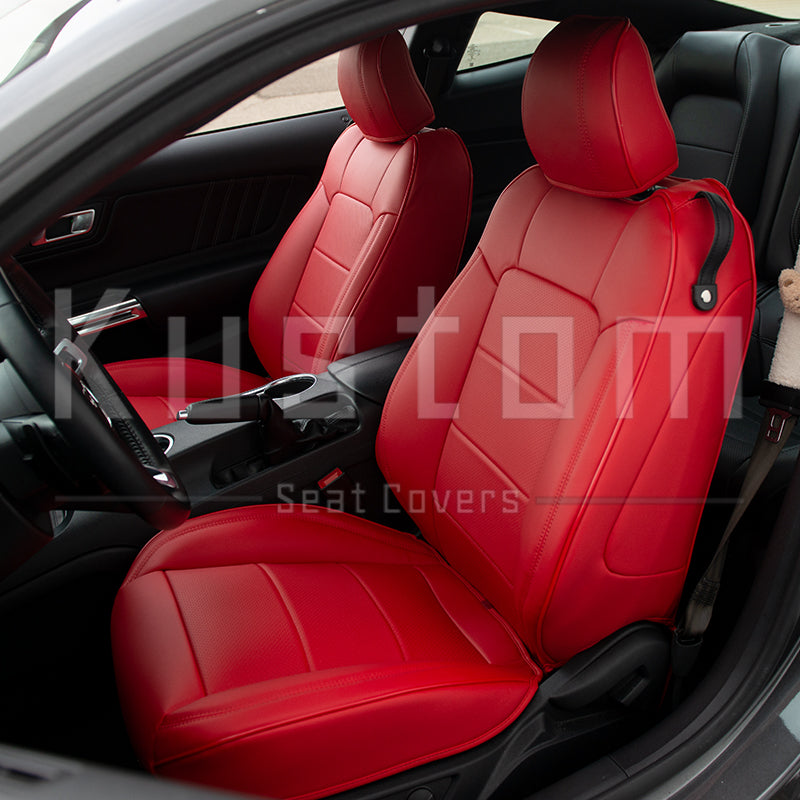 2024+ Ford Mustang S650 Coupe Leather Seat Covers