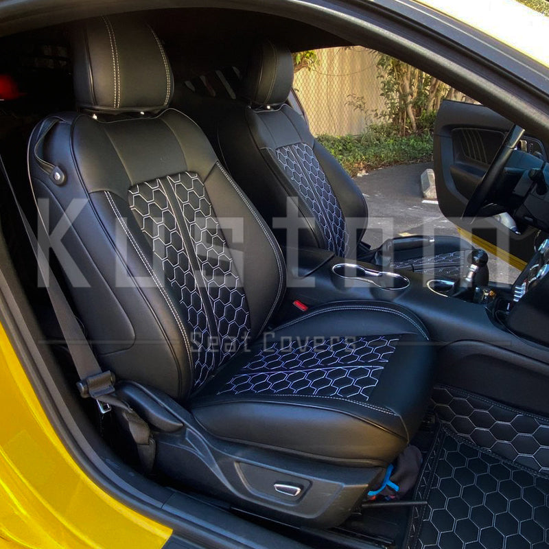 2024+ Ford Mustang S650 Convertible Leather Seat Covers