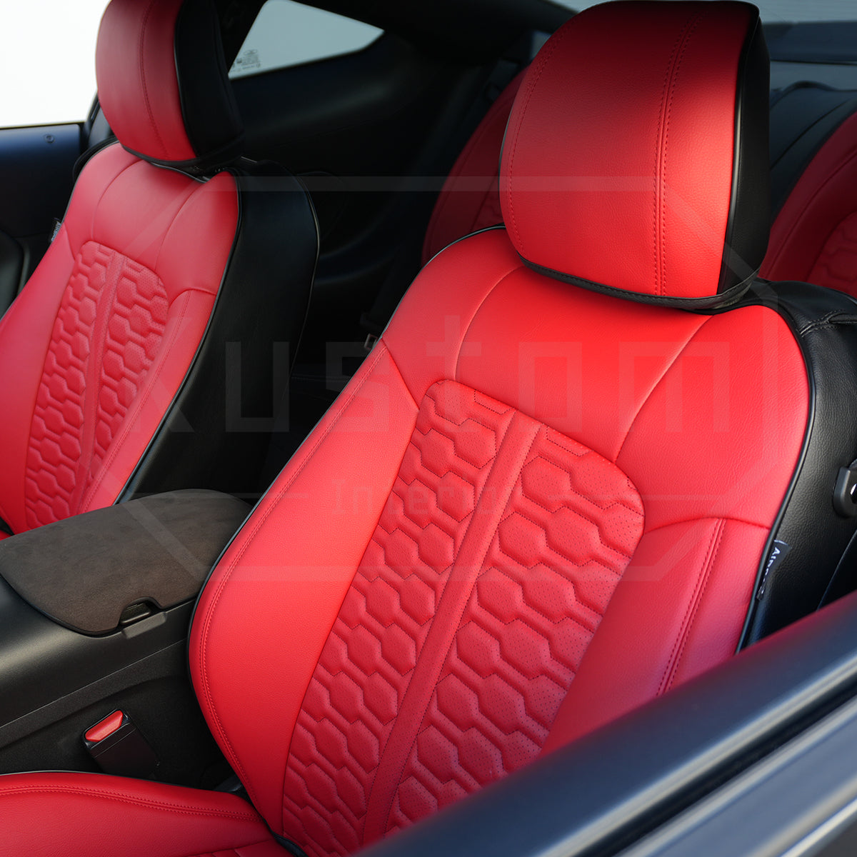 2024+ Ford Mustang S650 Coupe Leather Seat Covers