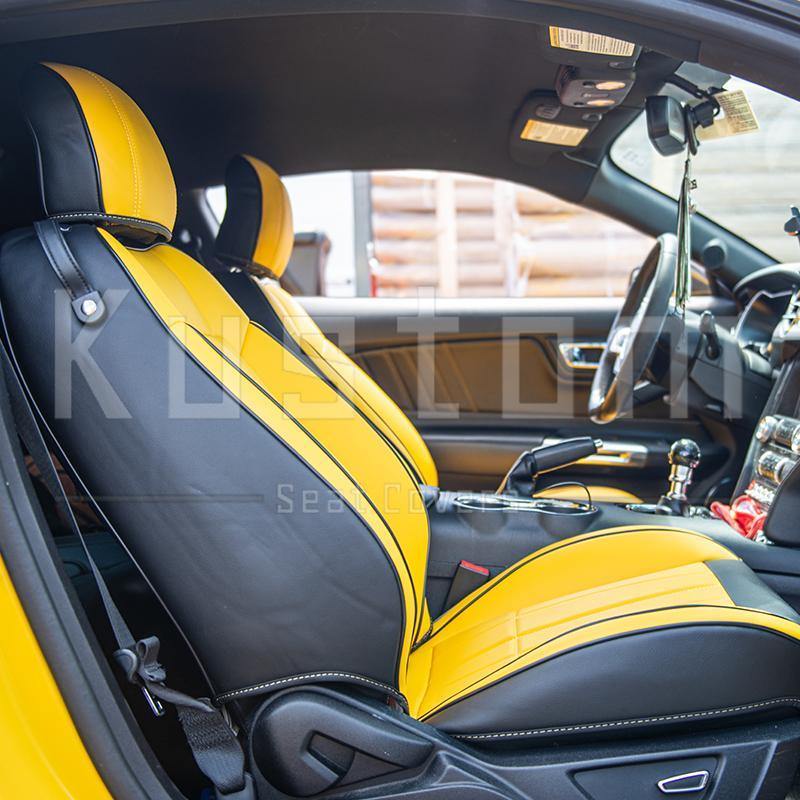 2024+ Ford Mustang S650 Coupe Leather Seat Covers