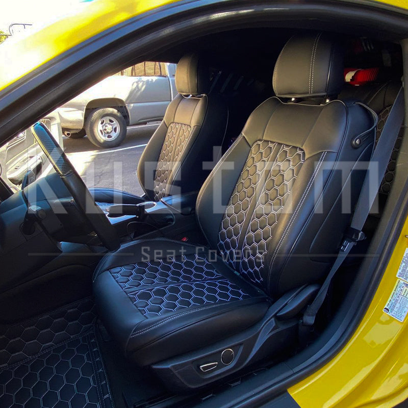 2024+ Ford Mustang S650 Convertible Leather Seat Covers