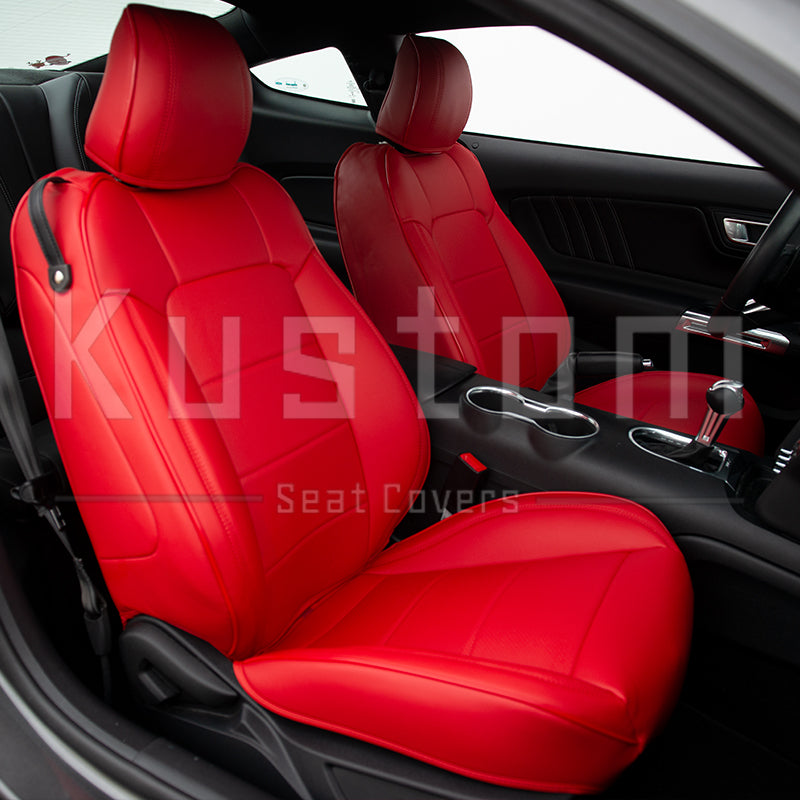 2024+ Ford Mustang S650 Convertible Leather Seat Covers