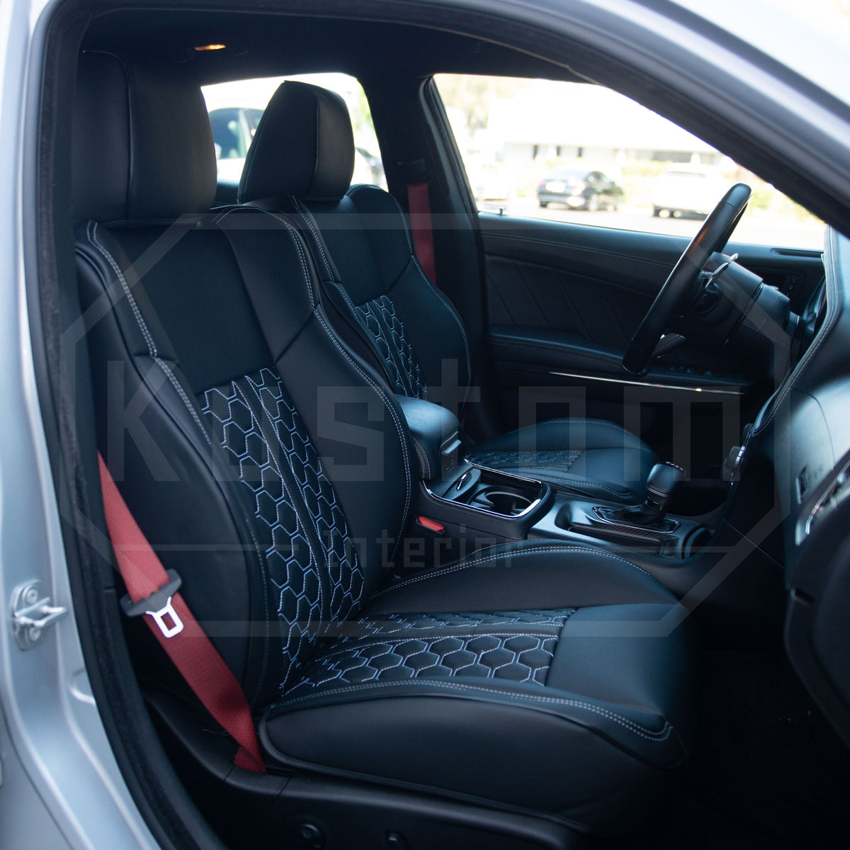 2015-23 Dodge Charger Custom Performance Leather Seat Covers