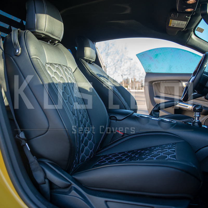 2024+ Ford Mustang S650 Convertible Leather Seat Covers