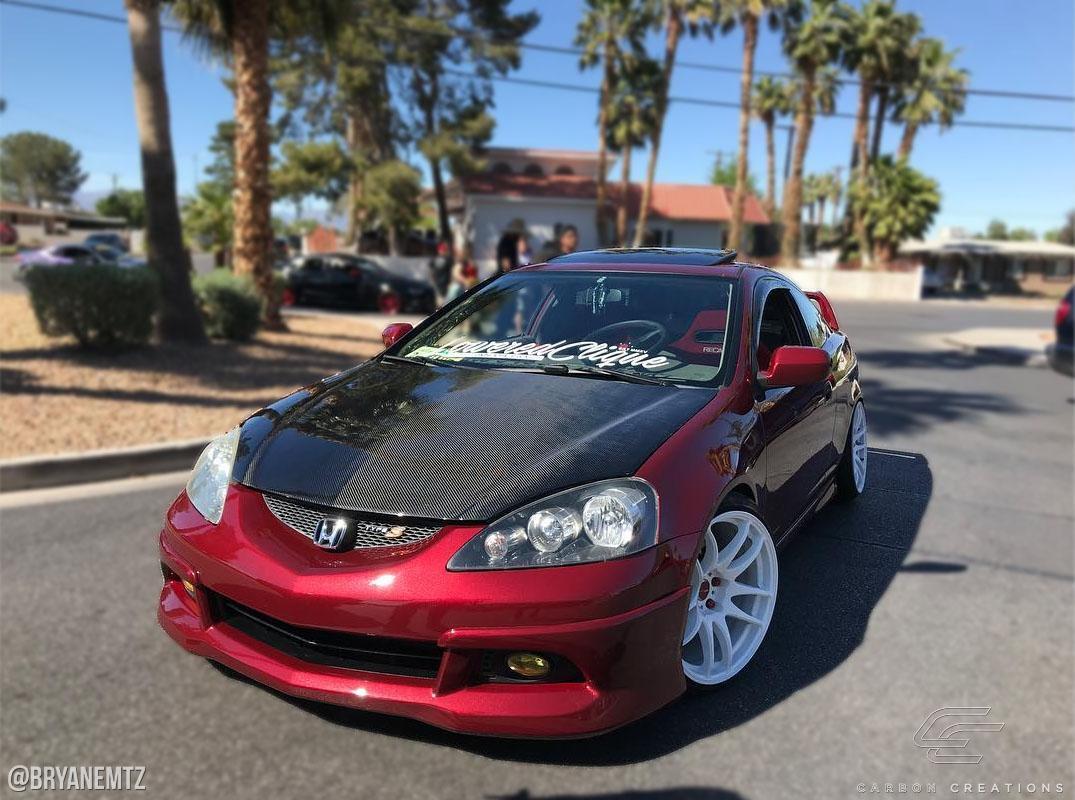 2002-2006 Acura RSX Carbon Creations OEM Look Carbon Fiber Hood