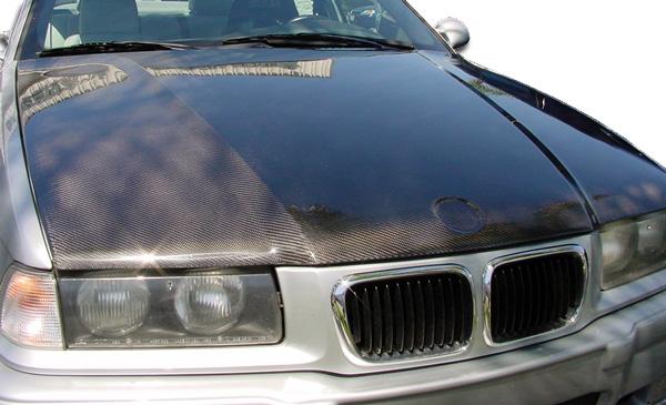 1992-1998 BMW 3 Series Carbon Creations OEM Look Carbon Fiber Hood
