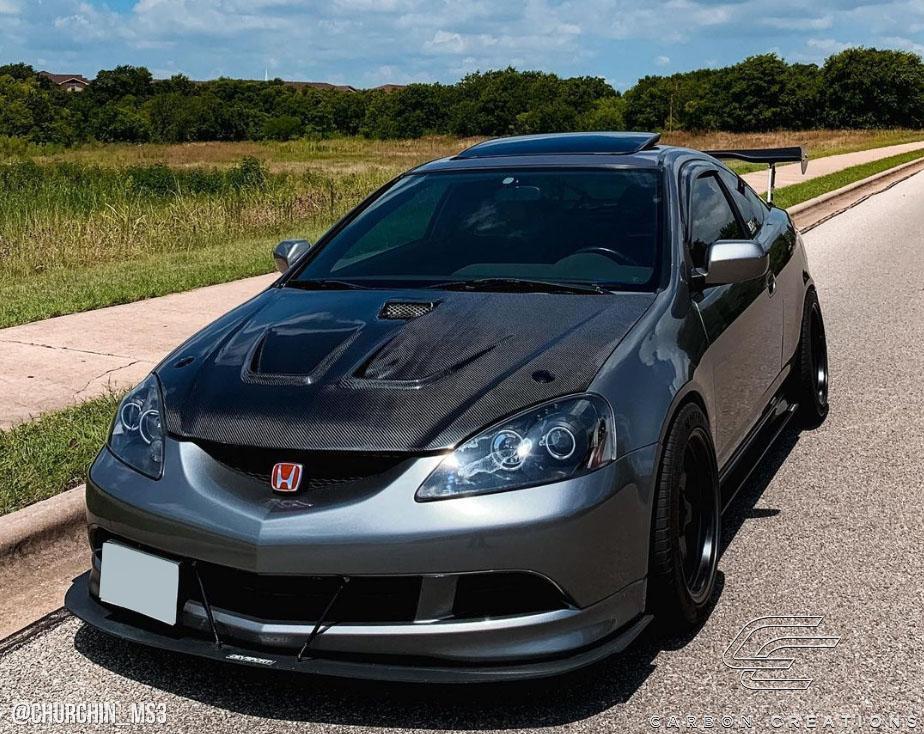 2002-2006 Acura RSX Carbon Creations Type M Carbon Fiber Hood