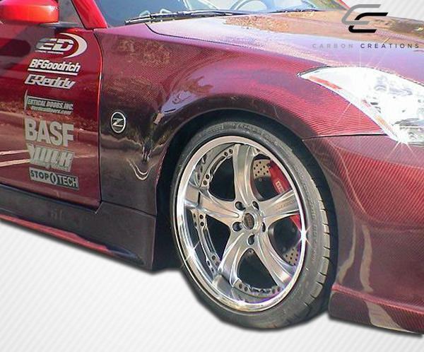 2003-2008 Nissan 350Z Carbon Creations OEM Look Carbon Fiber Fender