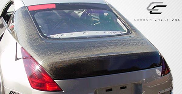 2003-2008 Nissan 350Z Carbon Creations OEM Look Carbon Fiber Trunk