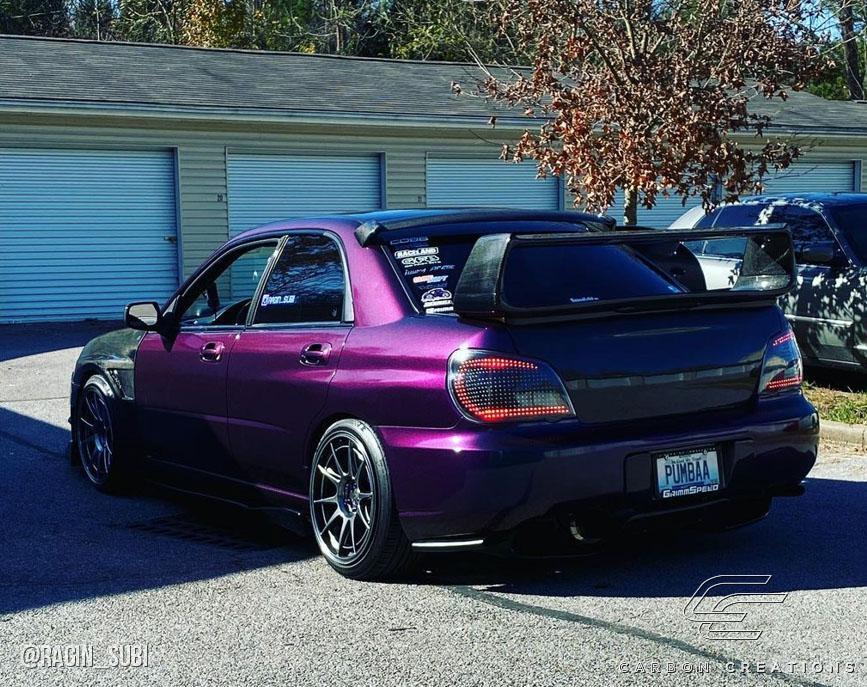 2002-2007 Subaru Impreza Carbon Creations STI Look Carbon Fiber Rear Wing