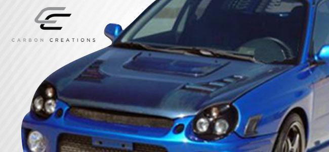 2002-2003 Subaru Impreza Carbon Creations C-1 Carbon Fiber Hood