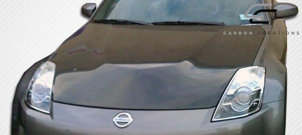 2007-2008 Nissan 350Z Carbon Creations OEM Look Carbon Fiber Hood