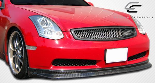 2003-2007 Infiniti G Coupe Carbon Creations D-Spec Carbon Fiber Front Lip