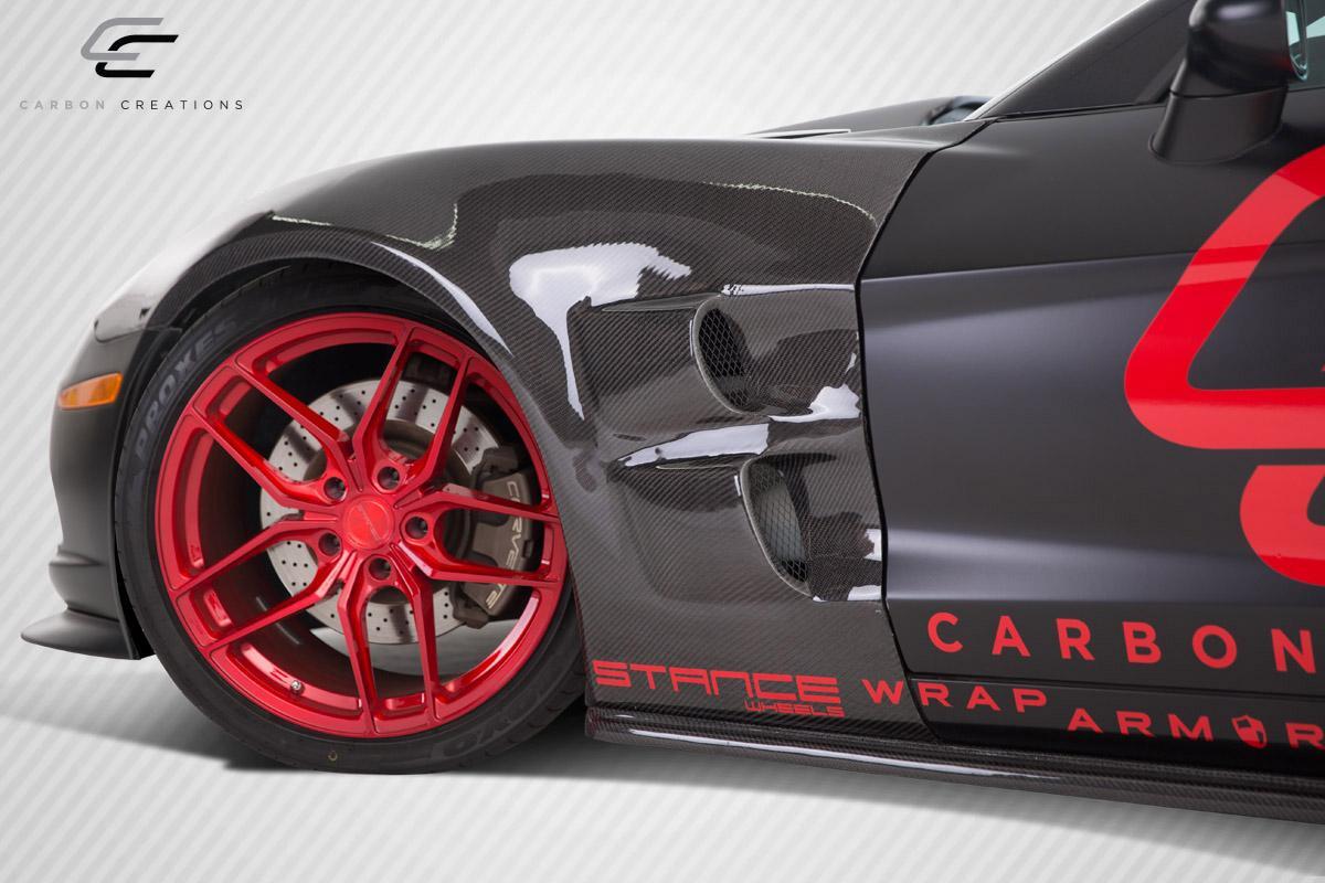 2005-2013 Chevrolet Corvette Carbon Creations ZR Edition Carbon Fiber Fender
