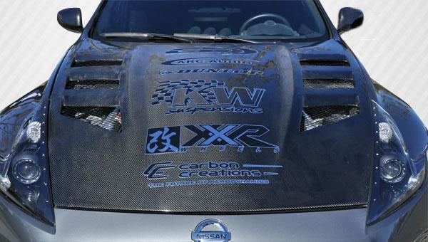 2009-2020 Nissan 370Z Carbon Creations Circuit Carbon Fiber Hood