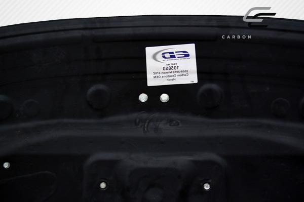 2009-2020 Nissan 370Z Carbon Creations OEM Look Carbon Fiber Trunk